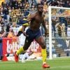 De titel lijkt helemaal binnen voor Union! David zorgt met z’n tweede van de avond voor 3-1