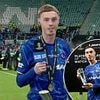Cole Palmer's hilarious four-word reason for putting his player of the match award down his shorts leaves CBS host in stitches