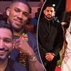 Amir Khan pictured in good spirits with Anthony Joshua despite accusing him of sleeping with his wife - and admitting he'd 'lost a good friend'