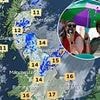 Wave goodbye to the heat... for now! Brits to start cooling off as temperatures dip and rain is set to fall - but not for long