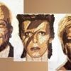 Mosaic artist uses biscuits to make famous faces