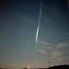 Himmelsphänomen: Treibstofftropfen einer Rakete lösen Lichtstreifen aus