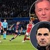 Piers Morgan launches into furious rant at 'absymal' Arsenal during Champions League semi-final defeat by PSG - and explains how Mikel Arteta's men were 'exposed'