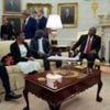 Watch moment Trump ambushes Ramaphosa with video