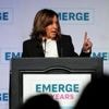 Erste große Rede seit Pleite bei US-Wahl: Kamala Harris wettert gegen Donald Trump und dessen „eigennützige Vision von Amerika“