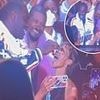Idris Elba, 52, puts on a very steamy display with wife Sabrina, 35, as he feeds the model cherries during wild Usher concert in London