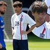 How glum Louis Tomlinson's 'hard stares' at Sam Thompson displayed the depths of their 'playground mentality' just moments before TV star revealed he was out of Soccer Aid match