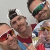 Joel Dommett, Kelly Brook and Adele Roberts hit the ground running as they lead the stars taking part in London Marathon 2025 - while Jesy Nelson, Georgia Toffolo and Cherry Healey cheer on their partners from sidelines