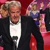 Jeremy Clarkson jokes his 'trousers are falling down' after losing two stone on Mounjaro as he forgets to thank partner Lisa Hogan during chaotic National Television Awards speech