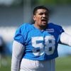 Detroit Lions offensive line is a work in progress a year after being among NFL's best