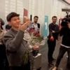 Austrian Eurovision winner JJ receives hero's welcome at Vienna airport