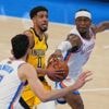 Pacers commit 19 first-half turnovers in Game 1 of NBA Finals against Thunder