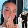 Nicola Peltz blows kisses and rolls her eyes in post about 'incompetent men' amid feud with husband Brooklyn Beckham's family