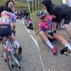 Compleet uitgeput en in tranen: ex-wereldkampioene haalt tijdslimiet met luttele seconden in Tour