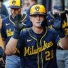 Perkins and Vaughn each homer, Brewers beat Braves 5-4 for 6th straight win