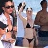 Exes Katy Perry and Orlando Bloom crash Jeff Bezos and Lauren Sanchez's HONEYMOON aboard luxury yacht