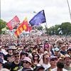 Huge pop star 'goes public for the first time with new man at Glastonbury' after playing surprise set - as his ex takes a savage swipe