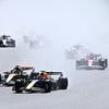 CHAOS in the British Grand Prix: Three drivers are forced to retire in opening laps and virtual safety car is deployed after crash at treacherous Silverstone