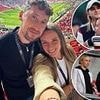 Here come the WAGs and HABs! Lionesses partners and fans flock to Switzerland ahead of Euro Italy semi-final - and get on the airport beers