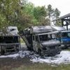 Brandstiftung vermutet: Extremismusstelle ermittelt nach Feuer bei Polizeistaffel