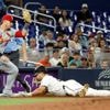 Alcántara works 7 sharp innings, Acosta homers for 1st career hit, Marlins beat Cardinals 6-2