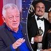 NRL star Angus Crichton cracks up Channel Nine's footy show panel by taking a VERY cheeky stab at the most feared man in the game Phil Gould