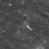 NASA spacecraft around the moon photographs the crash site of a Japanese company's lunar lander