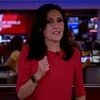 BBC news presenter Maryam Moshiri gets her steps up... by marching on the spot on live telly