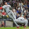 Yelich, Vaughn homers help power Brewers to an 8-3 win over the Nationals