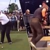 Trump deelt opmerkelijke beelden waarin hij uithaalt naar Bruce Springsteen met golfbal