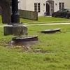 Disturbing truth behind levitating manholes in US state fueling fears of impending catastrophe