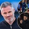 Jamie Carragher reveals who he believes will qualify for the Champions League - and his SHOCK prediction for where Arsenal will finish amid their ongoing European campaign