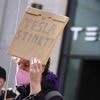 Tesla-verkopen in Duitsland bijna gehalveerd