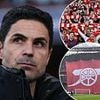 Arsenal are told they 'fumbled their biggest game in 16 years' by furious supporters group - after pre-match tifo against PSG was mocked on social media