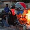 Watch: Defiance and anger on the streets of LA