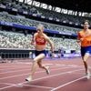 Femke Bol loodst olympisch kampioen Nederland naar zilver op 4x400 gemengd