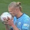 Fans mock Erling Haaland over his FA Cup final 'kiss of death' after Man City team-mate Omar Marmoush sees penalty saved against Crystal Palace
