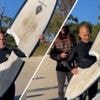 KIJK | Australiër ontsnapt aan aanval van een vijf meter lange witte haai