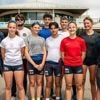 Aviron. Six cadets et un barreur du CA Nantes en bleu blanc rouge
