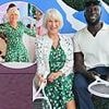 Stormzy is saved by Dame Helen Mirren as he nearly suffers a nasty wasp attack in Evian's VIP suite on the final day of Wimbledon
