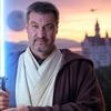 "Auf der hellen Seite der Macht": Söder grüßt zum Stars-Wars-Tag in Jedi-Kluft mit Lichtschwert
