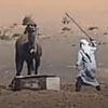 Horrifying video shows camel being beaten by its cruel owner in Morocco - as rights group warns tourists of dark underbelly of animal rides