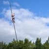 Traditionele fierljeppers vliegen digitaal de wereld over