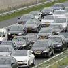 Regen leidt tot drukke avondspits met meer dan 1.100 kilometer file