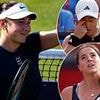 American tennis star APOLOGISES to the Queen's crowd after defeating two British players on tournament's centre court this week