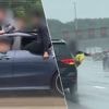 KIJK. Deelnemers trouwstoet maken het te bont: feestvierende mannen hangen uit rijdende auto’s op Antwerpse Ring