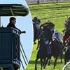 Terry Bailey: See the moment top Aussie sport commentator wins fans for his hilarious and VERY rude reaction to an emergency in the middle of an event