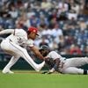 Rookie Dylan Crews hits tiebreaking HR before leaving game as Nationals top Braves 5-3