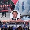 PSG's Champions League parade turns nasty: Fans clash with riot police in more chaotic scenes as Emmanuel Macron condemns violence that left two people dead and hundreds injured
