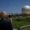 What’s big, glowing and no longer Olympic? Paris has the answer